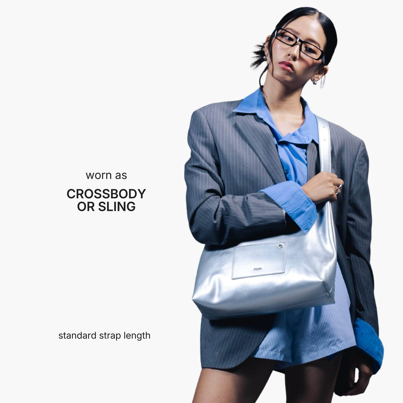 Medium Crossbody Hobo Bag