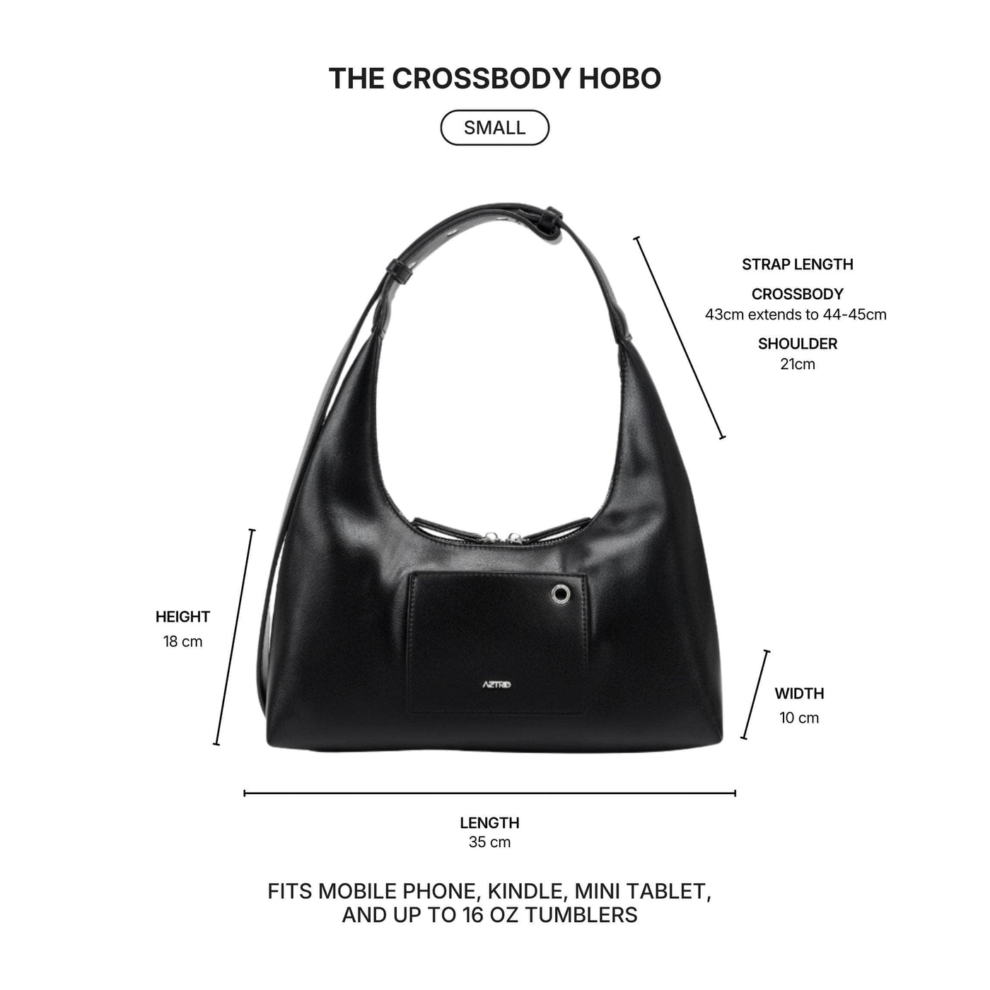 Small Crossbody Hobo Bag